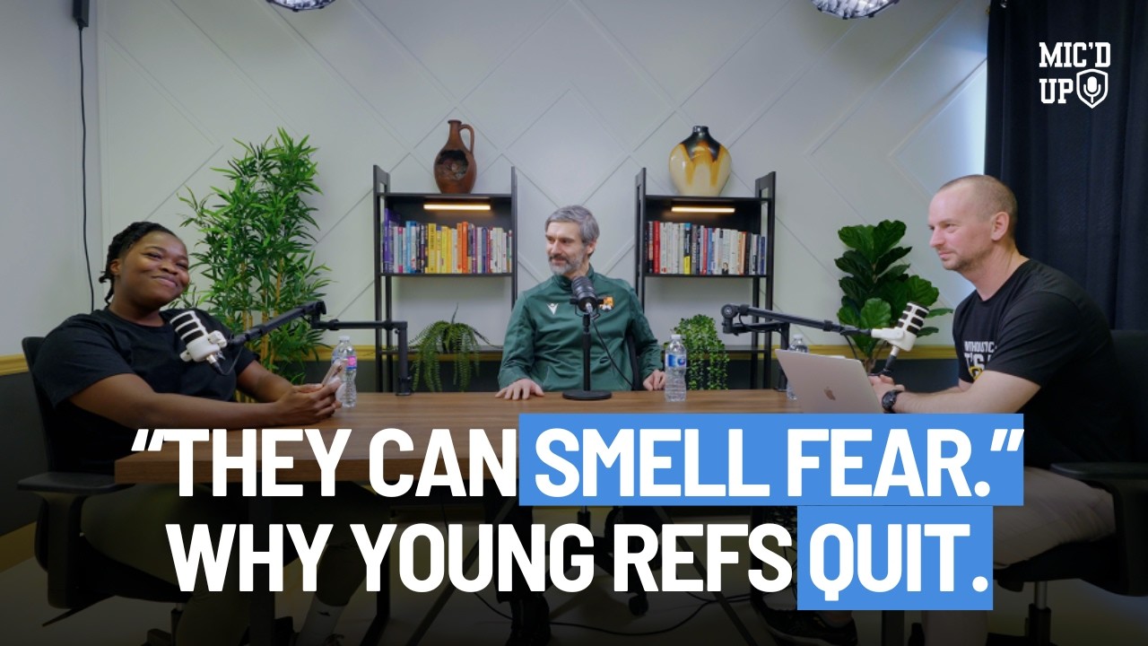 Chatter Ep.4: Players Can Smell Fear: Developing Composure in Young Officials with Alex Baryshev