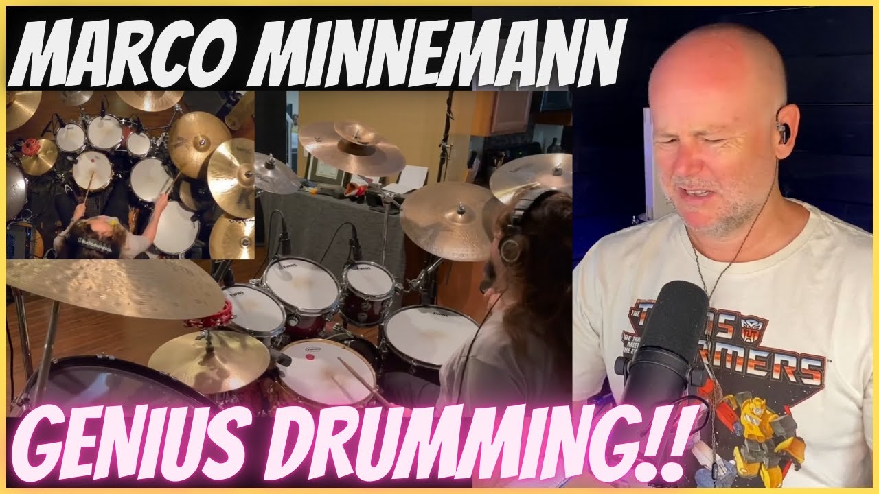 Drum Teacher Reacts: Marco Minnemann 'Little Improvisation from My Home Studio' | Skill & Creativity