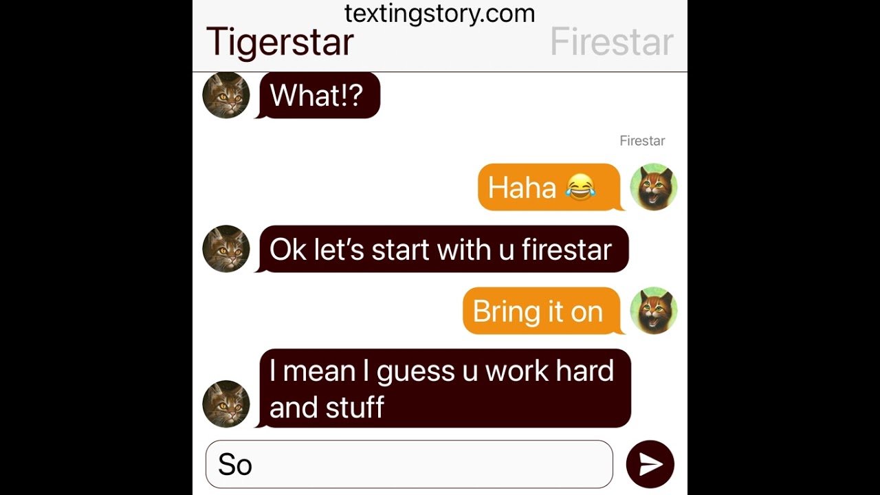 Warrior cats texting truth or dare