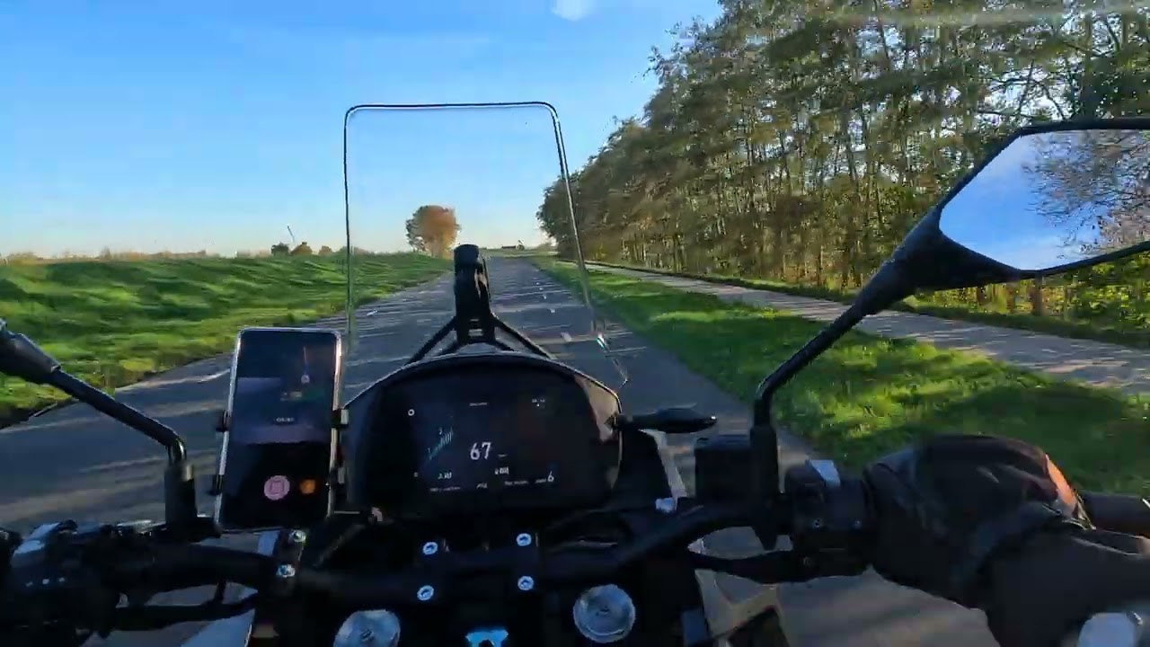 Moto Morini X-Cape 650 Ride (No editing, No music)