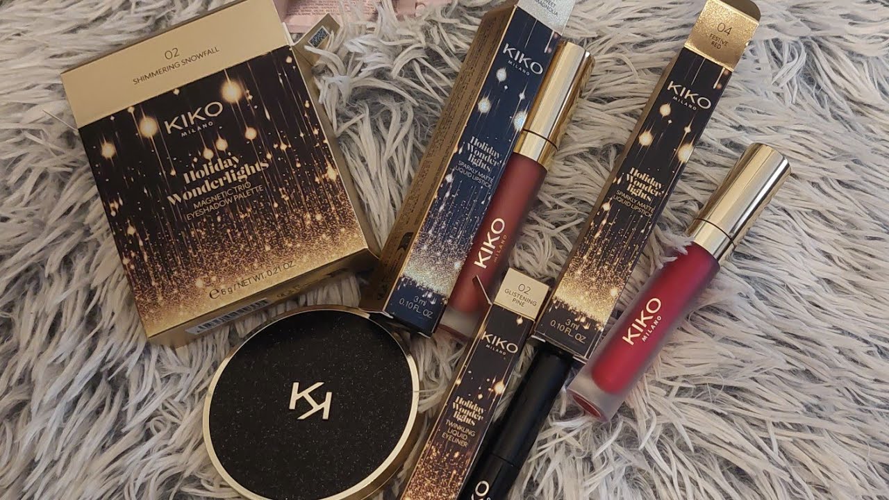 Kiko Holiday Wonder Lights❄️🎄✨️collezione natalizia✨️🎄