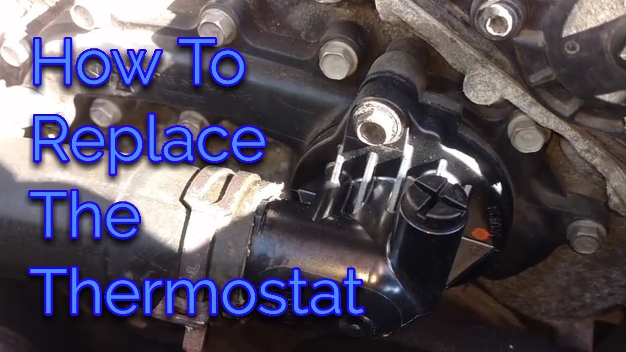 How To Replace the Thermostat . 2013 Dodge Charger V6.