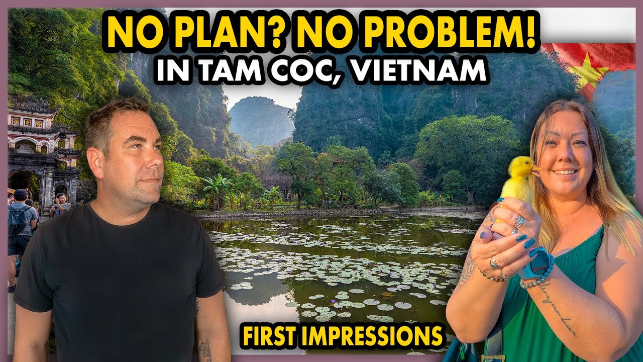 We Had No Plan in Tam Coc and This Happened | First Impressions (Ninh Binh)
