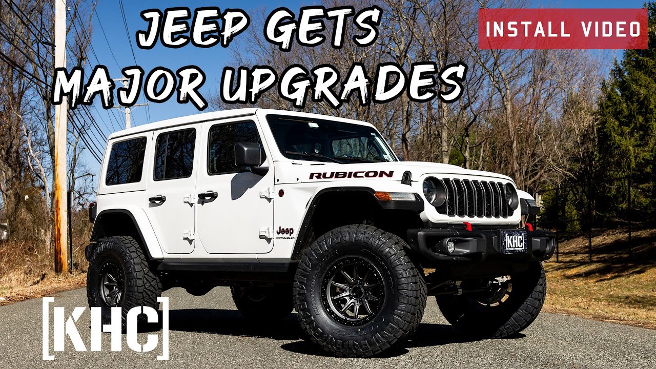 Taking This Jeep Wrangler Rubicon to the NEXT LEVEL!  3.5” Clayton Lift + 37s!