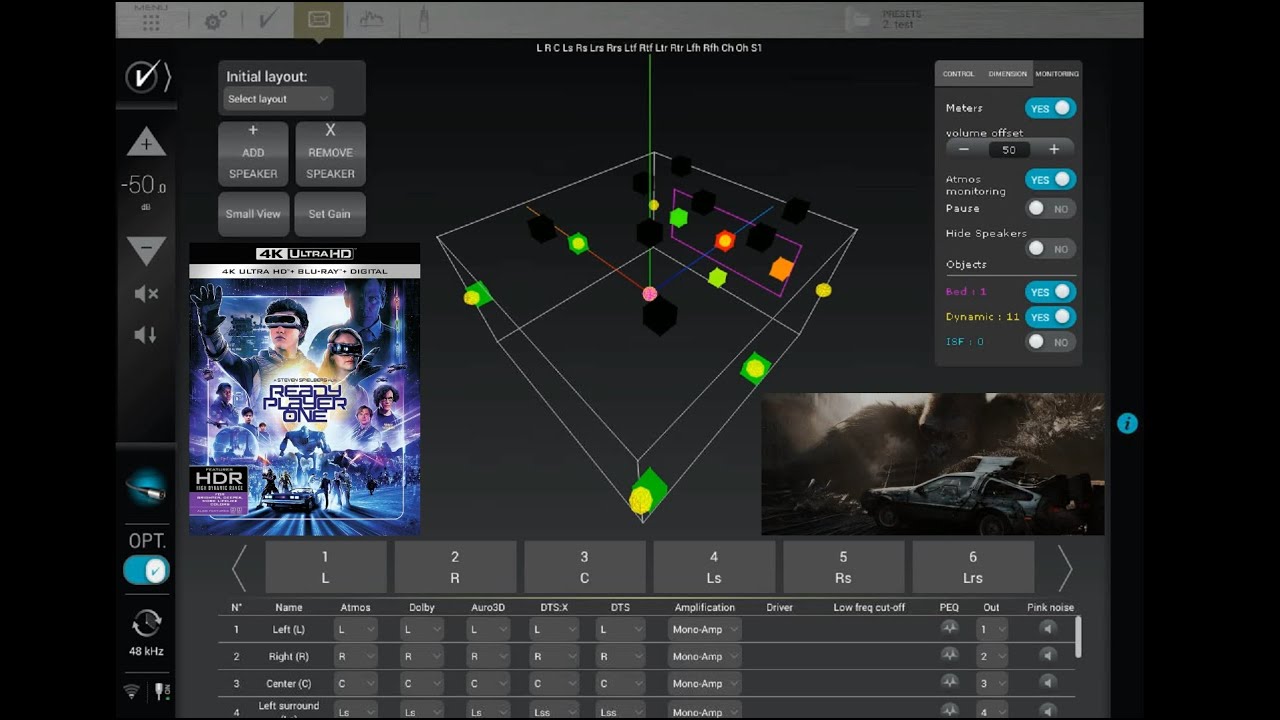 READY PLAYER ONE: 4K UHD (Dolby Atmos Object Viewer)