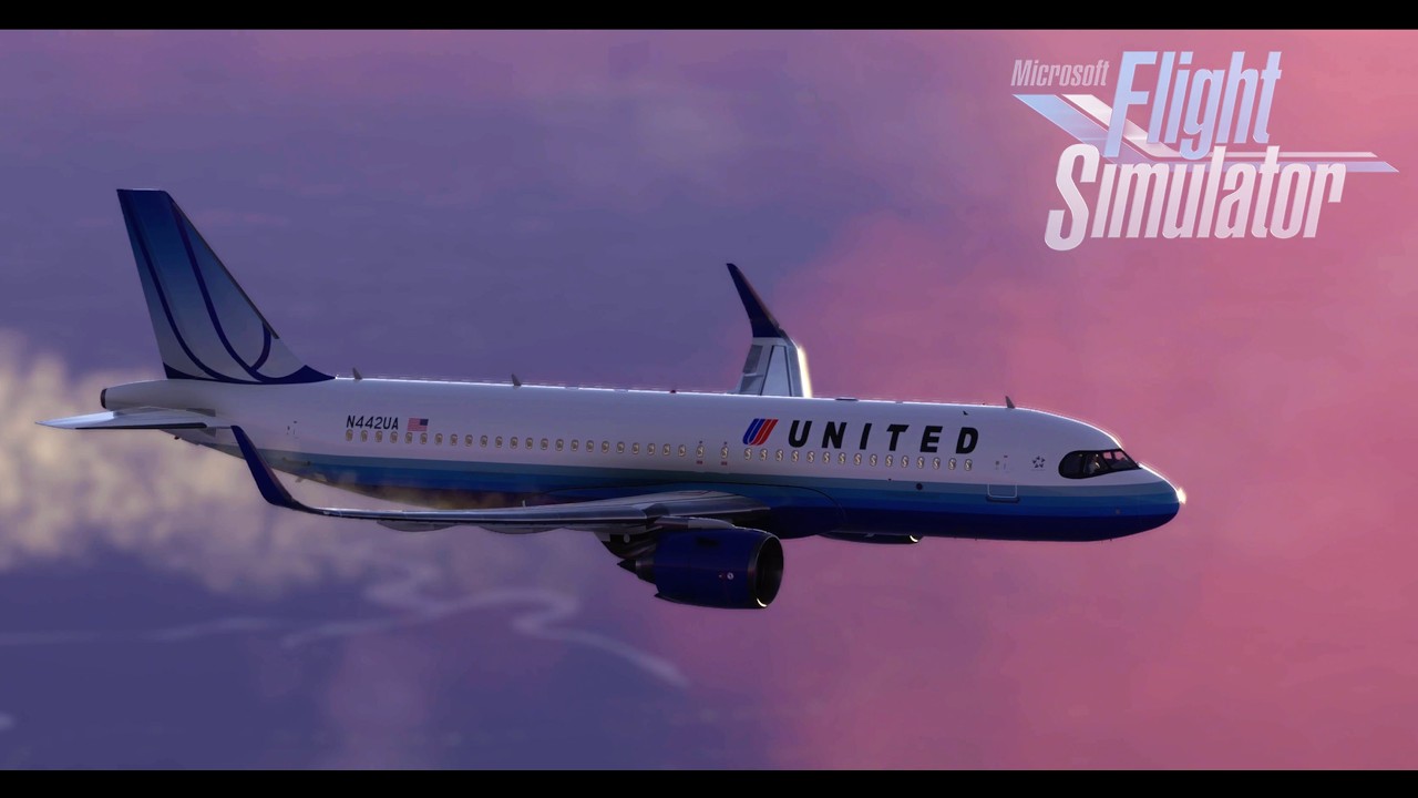 MSFS2020 4K ULTRA | United Airlines Airbus A320 | Miami - Chicago | Full Passenger View Flight