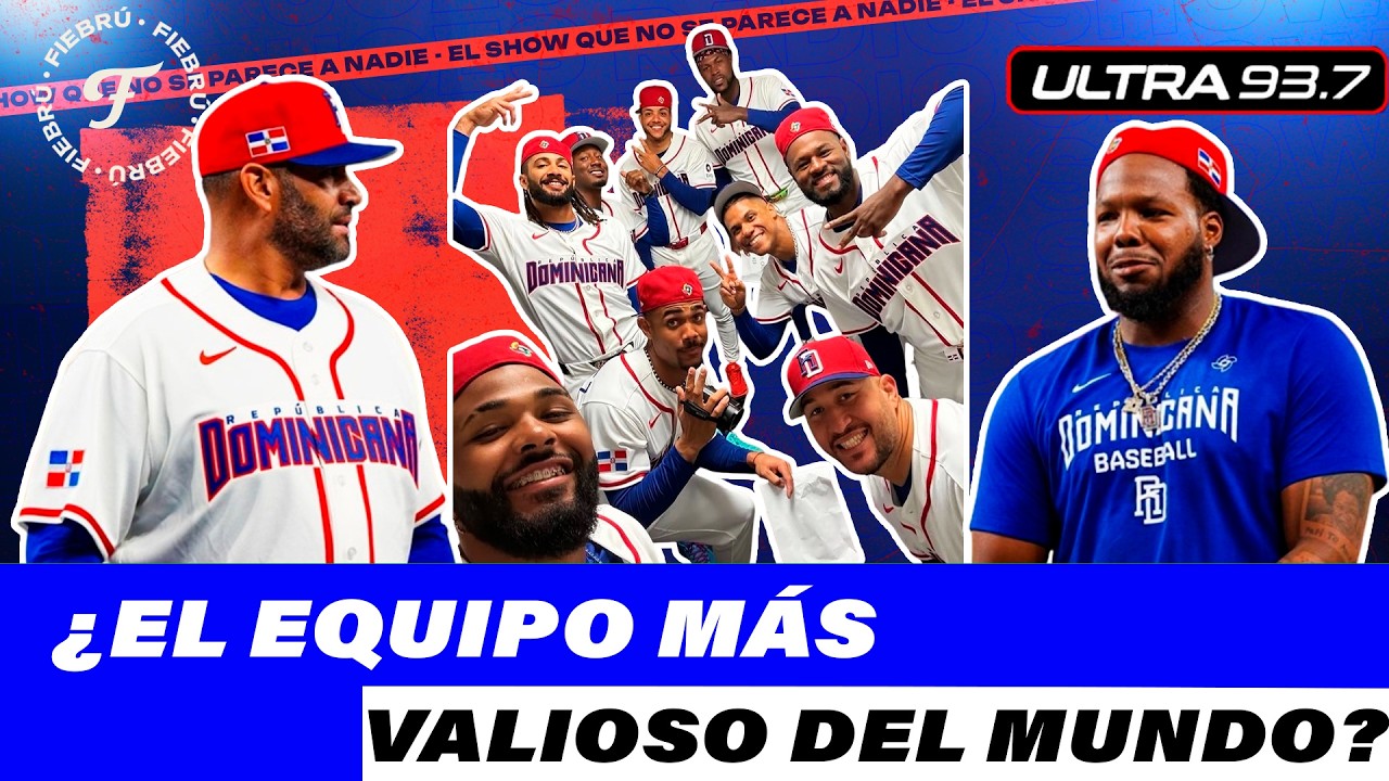 Te sorprenderás cuando veas lo que vale el roster de Dominicana😳💰⚾