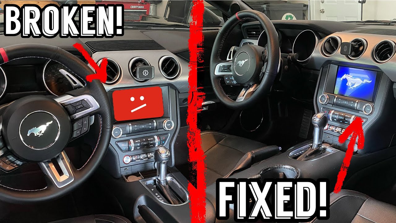 Замена модуля APIM Mustang Ecoboost! — SYNC 3 снова работает!
