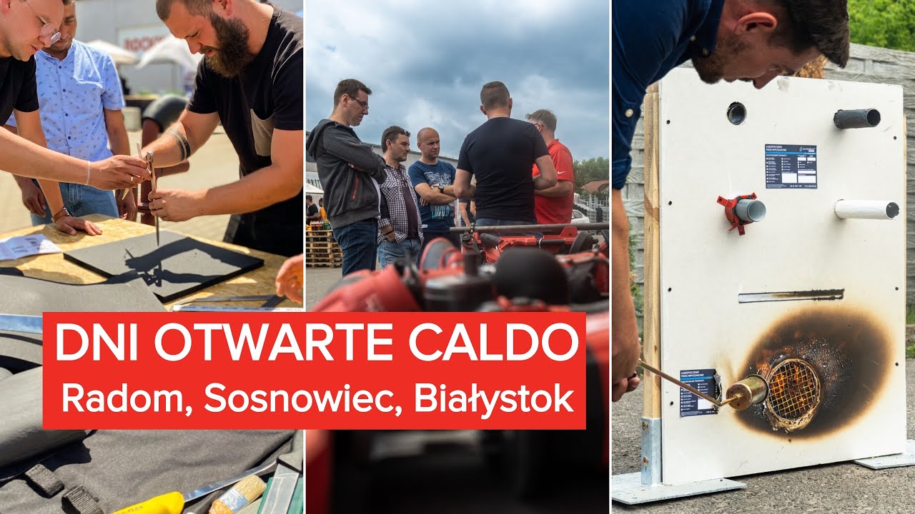 Radom, Białystok, Sosnowiec - DNI OTWARTE CALDO #insulation #hvac #tools
