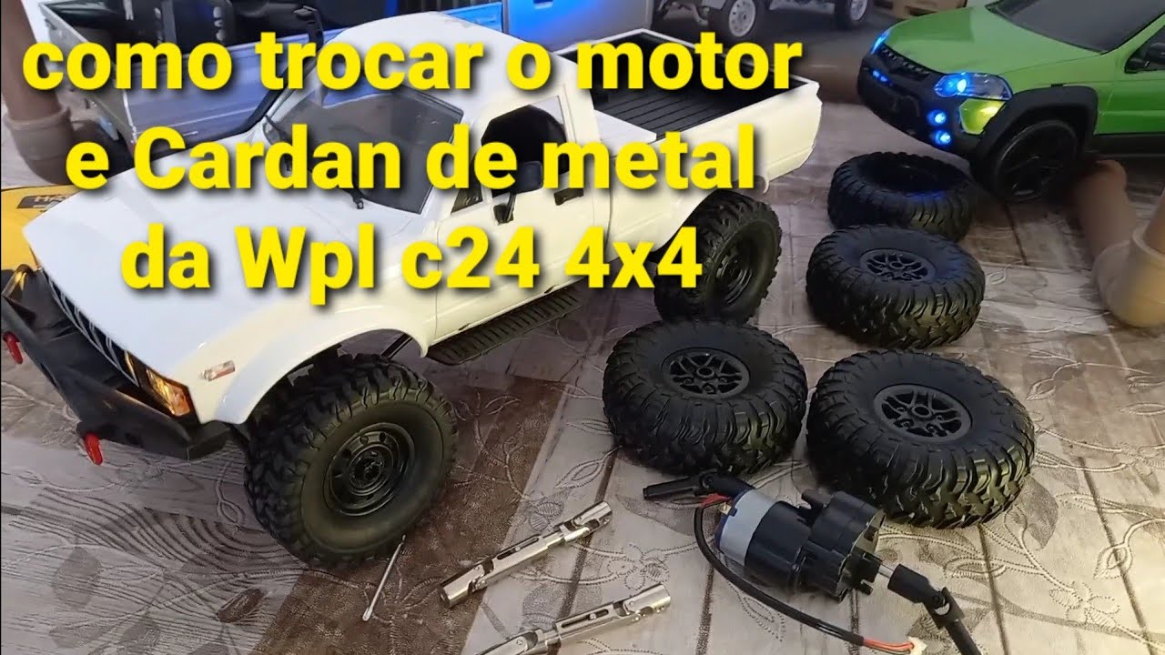 Upgrade de motor wpl c24 tires mn99s