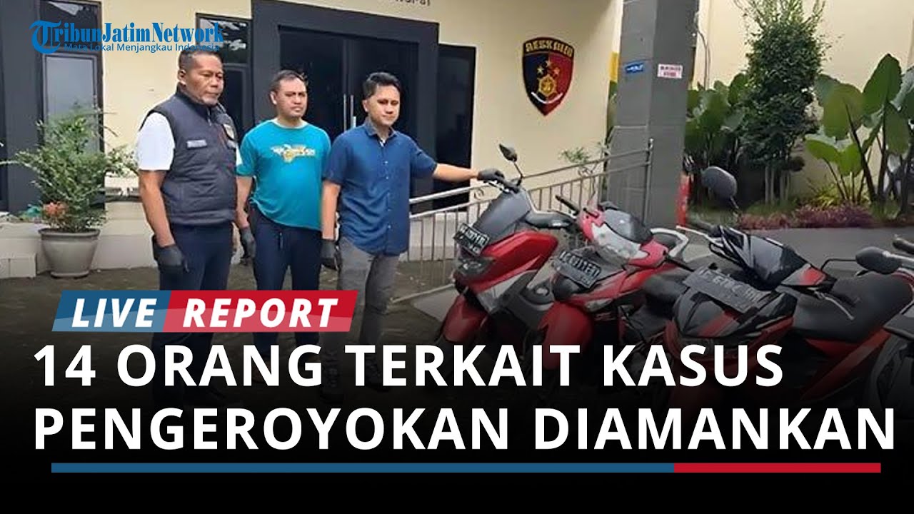 Polisi Amankan 14 Orang Kasus Pengeroyokan Hingga Menewaskan Pelajar SMAN 1 Pare di Pagu Kediri