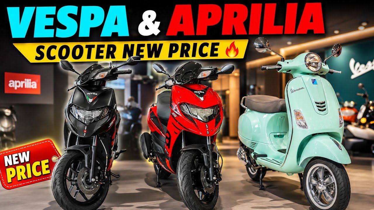 New Price of Vespa and Aprilia Scooter in Nepal 2083🔥🇳🇵