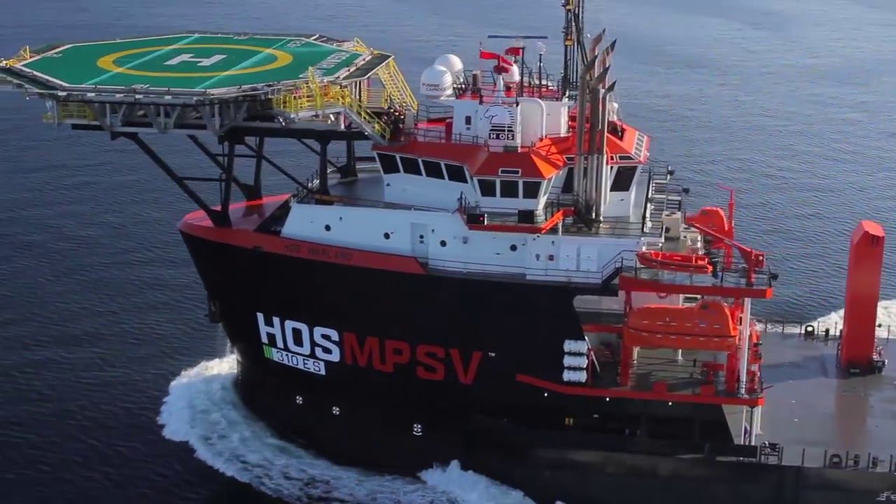 HOS WARLAND Launch and Sea Trials