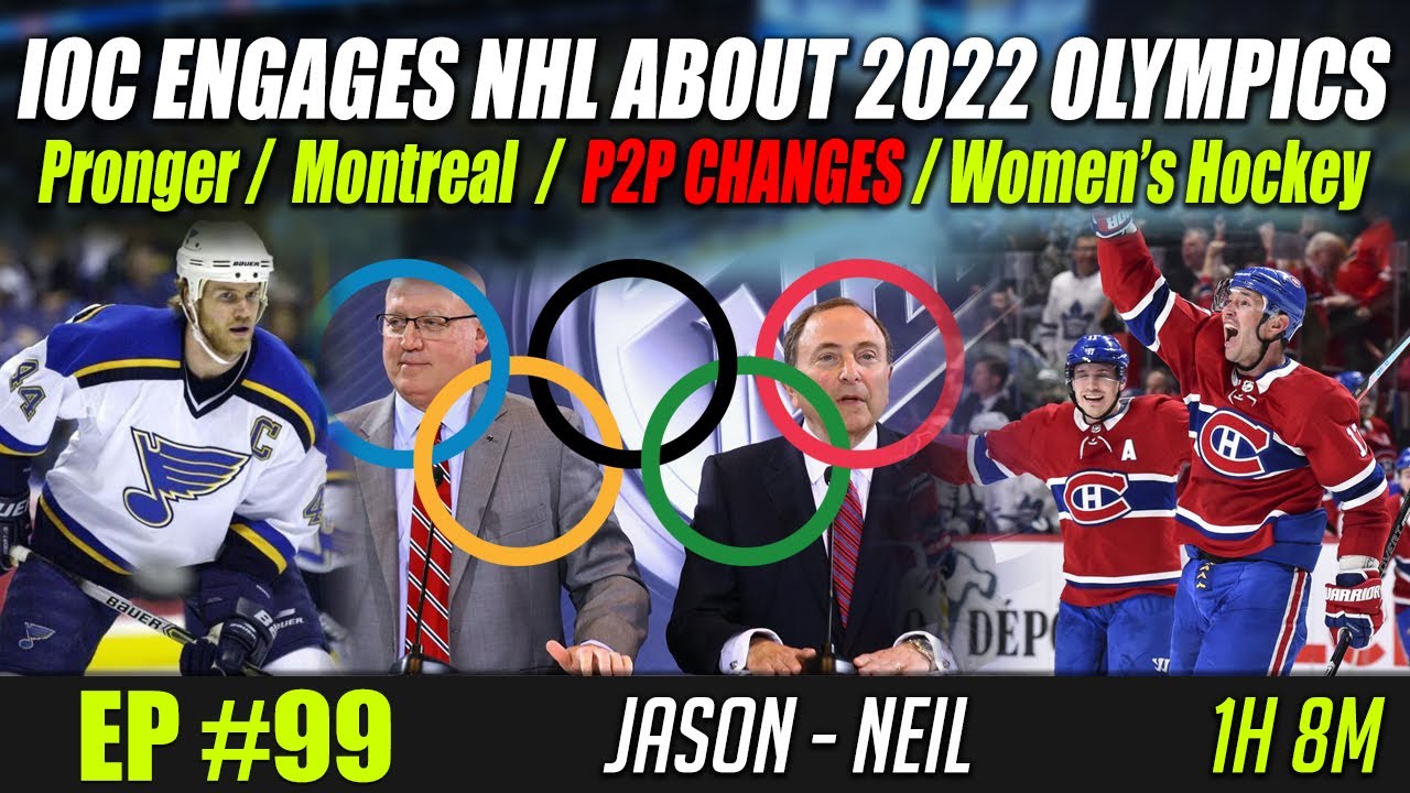 IOC Engages NHL About 2022 Olympics / P2P Announcement / Pronger + More! Podcast EP#99