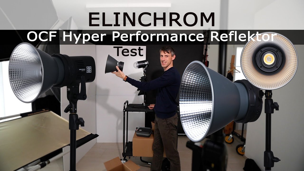 Elinchrom OCF Hyper Reflector, kompaktes Power Licht-Former Test