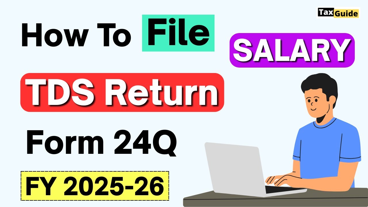 TDS Return for Salary (Form 24Q) Q-3 FY 2025-26 | Form 24Q TDS Return| Salary TDS Return Filing 2025
