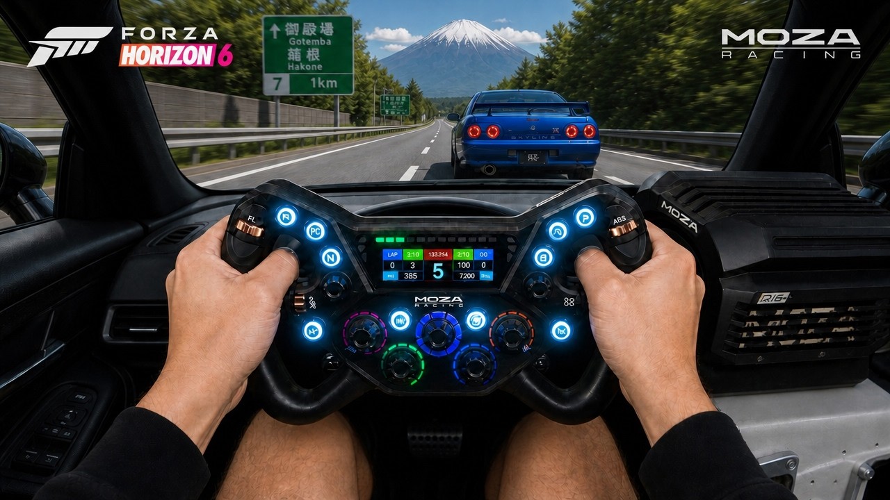 Most Realistic FORZA HORIZON 6 Setup EVER?! (Full Moza Pithouse Settings!)