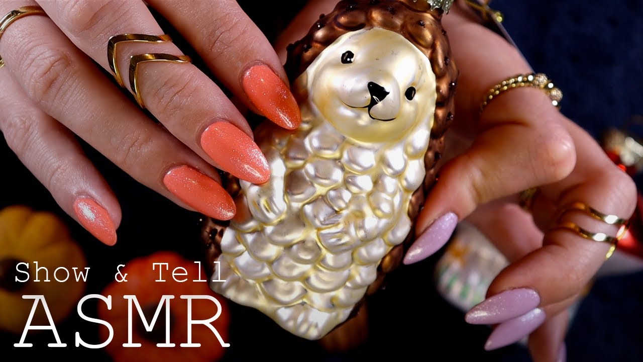 ASMR First Autumn Haul (🎧 soft spoken, tapping, scratching)