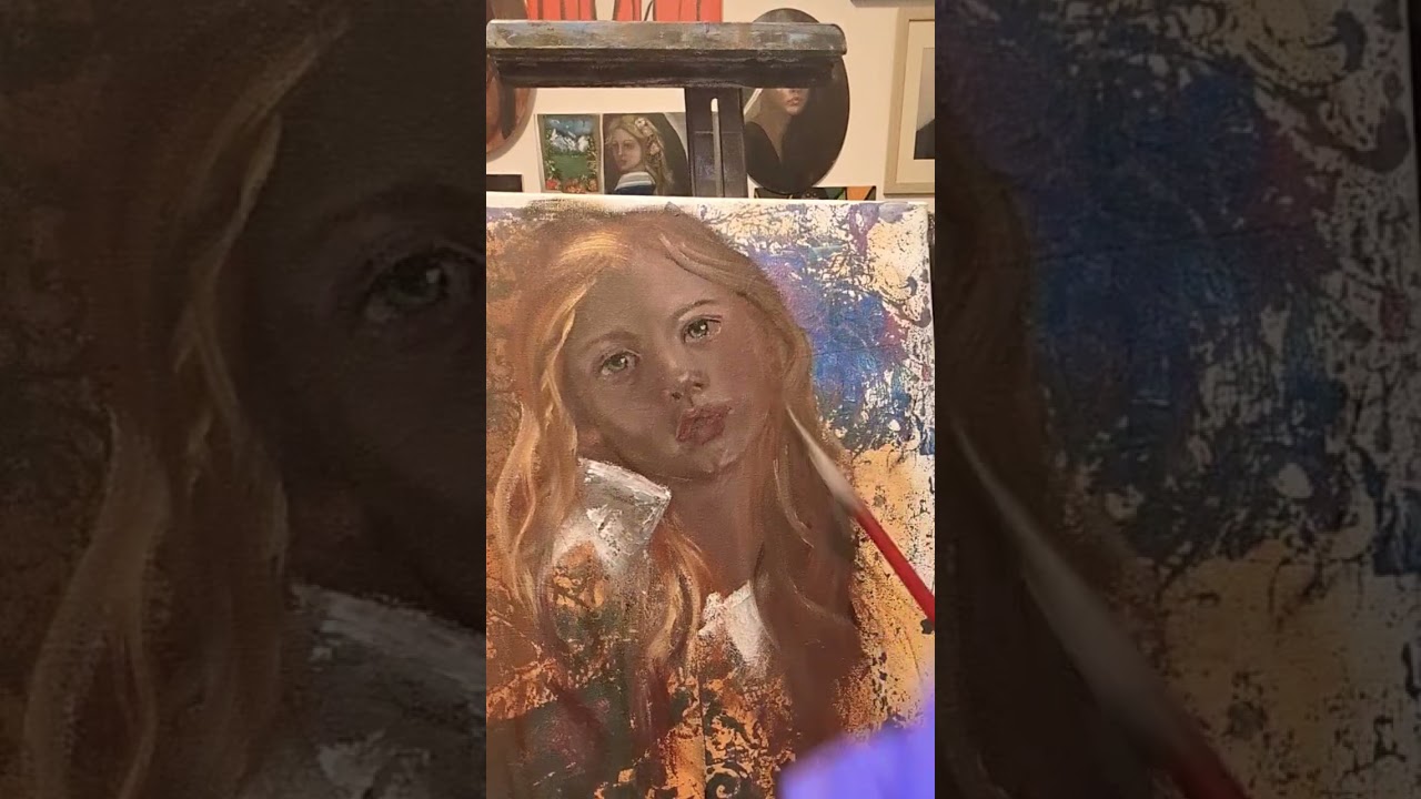 Creating 🖌️by Patricia. #violin#arte#artist #artwork #artgallery