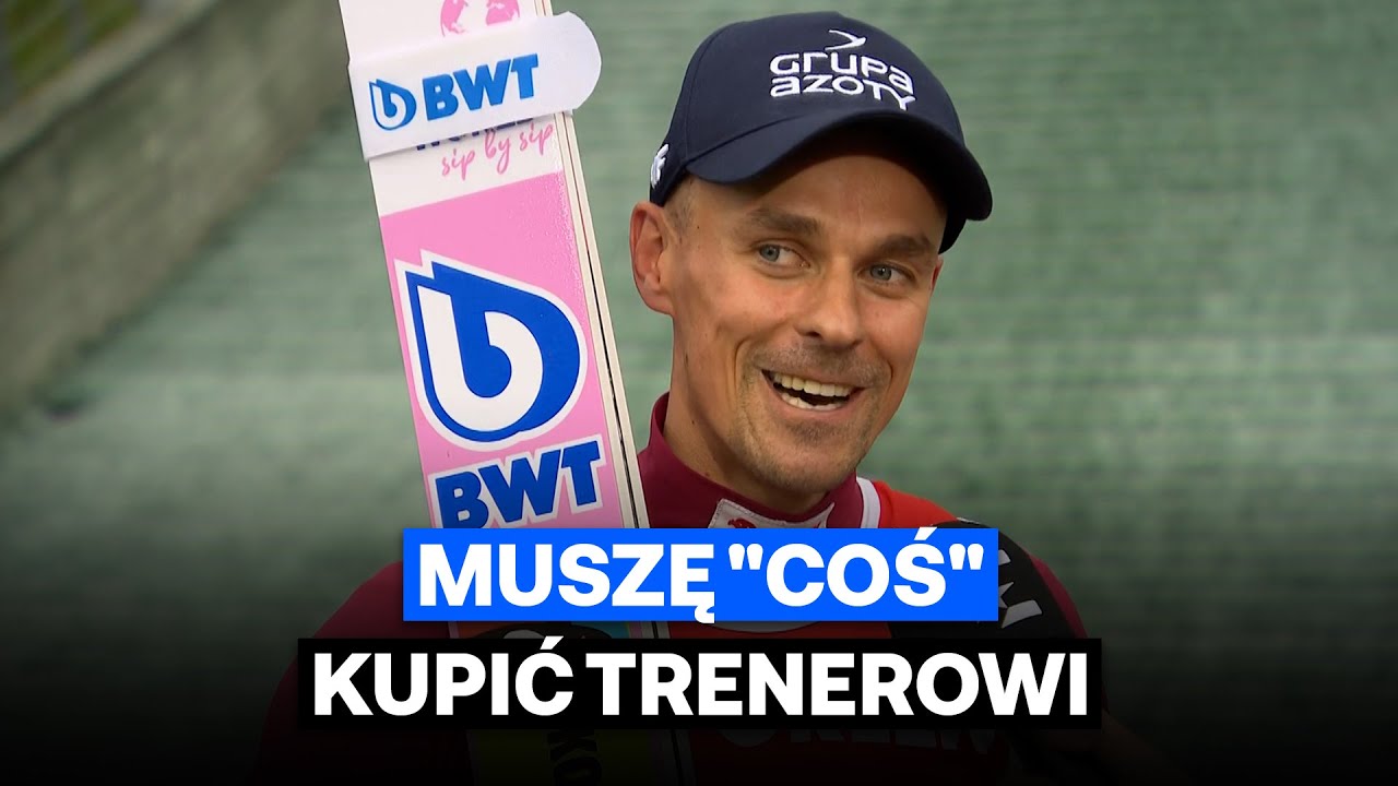 O co Piotr Żyła założył się z trenerem? 😅