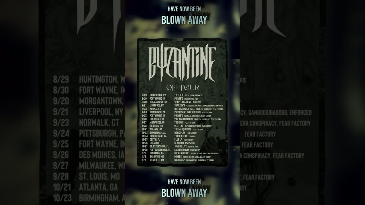 Byzantine - A Place We Cannot Go | LYRIC VIDEO