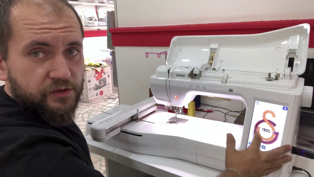 Brother INNOV-IS V3 Nakış Makinesi Kullanım Testi