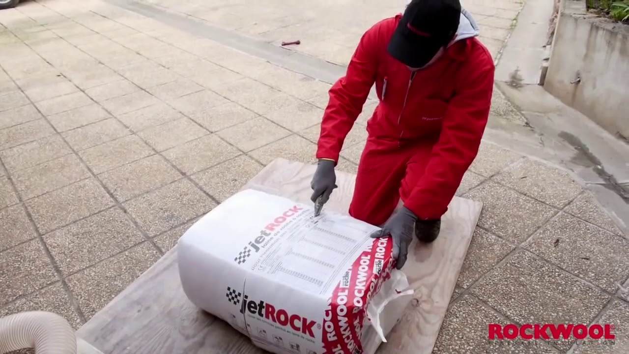 SOUFFLEUSE DE LAINE DE ROCHE ROCKSTER 3  ROCKWOOL - DUMATOS