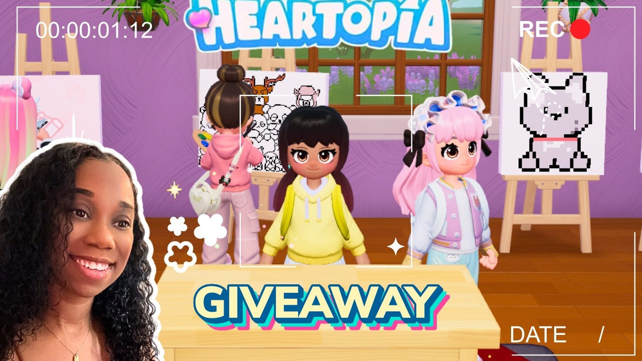 25K Subscriber GIVEAWAY! + Art Class & Daily Quests| Heartopia