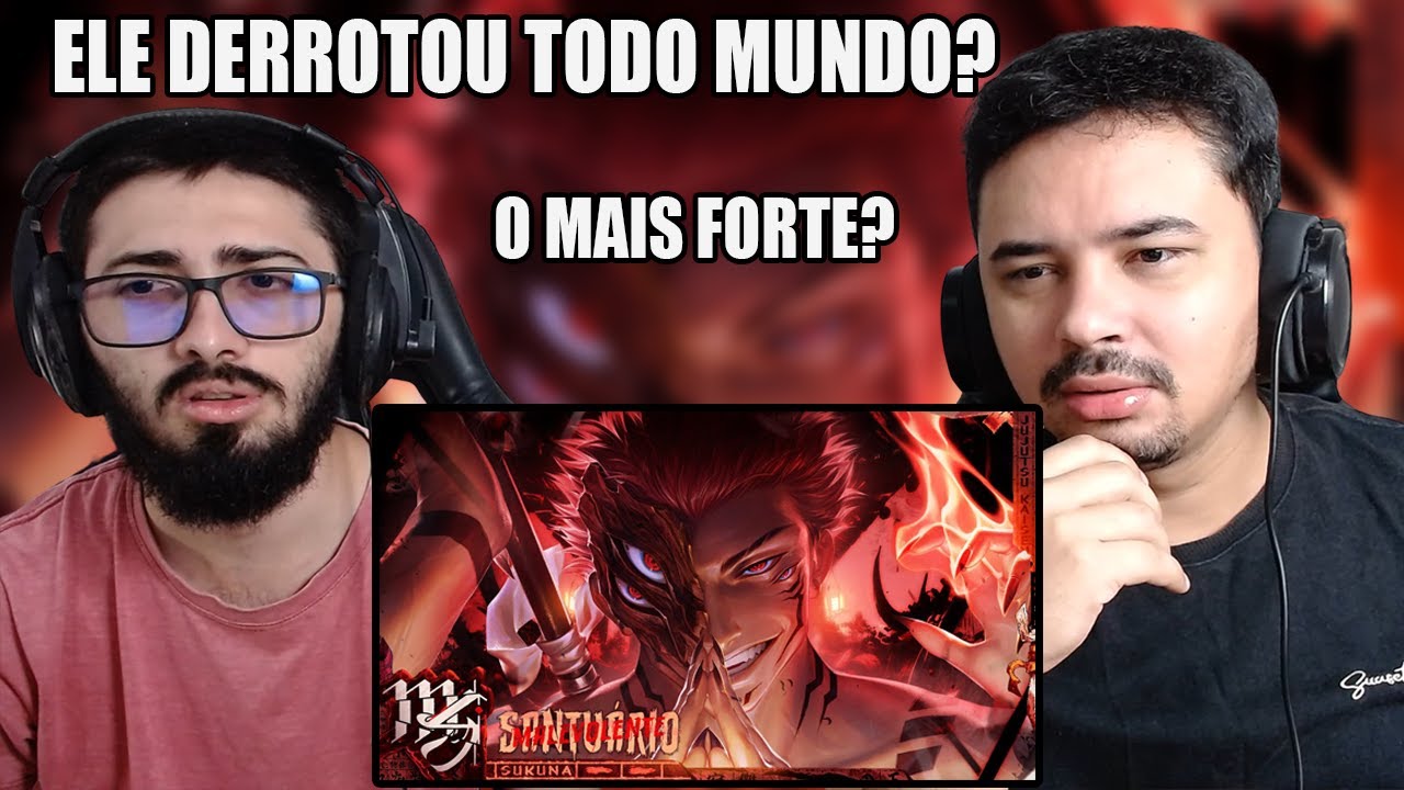 REACT Sukuna (Jujutsu Kaisen) - Santuário Malevolente | M4rkim
