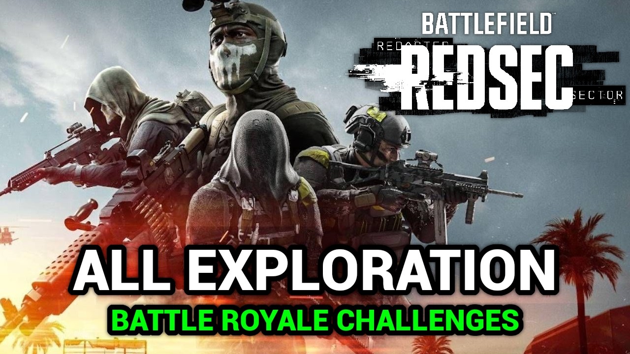 Battlefield 6 - All 20 Exploration Challenge Locations (REDSEC)