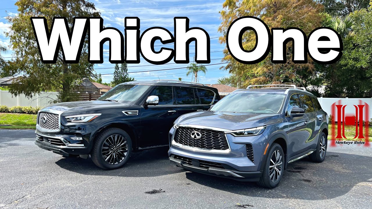 2024 Infiniti QX80 vs Infiniti QX60 Which One is Better? Full Specs & Test Drive