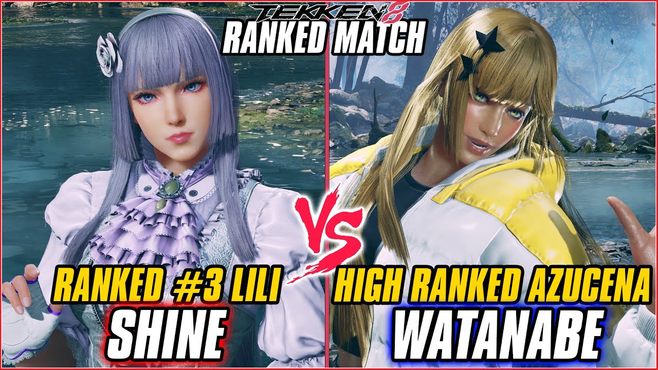 TEKKEN 8 ▰ SHINE (#3 RANKED LILI) vs WATANABE (AZUCENA) ▰ T8 HIGH LEVEL GAMEPLAY