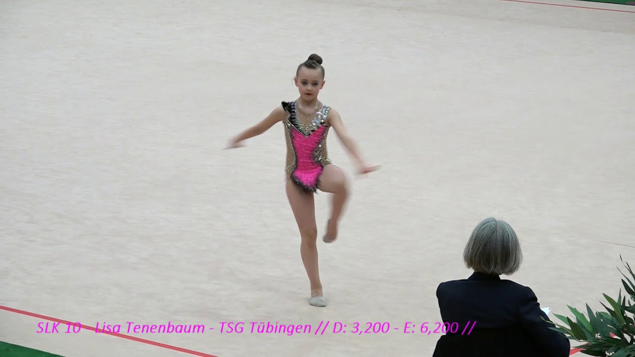 2009 Лиза Тененбаум - без предм. - СК Тюбинген - Чемп. Германии по художественной гимнастике 2019