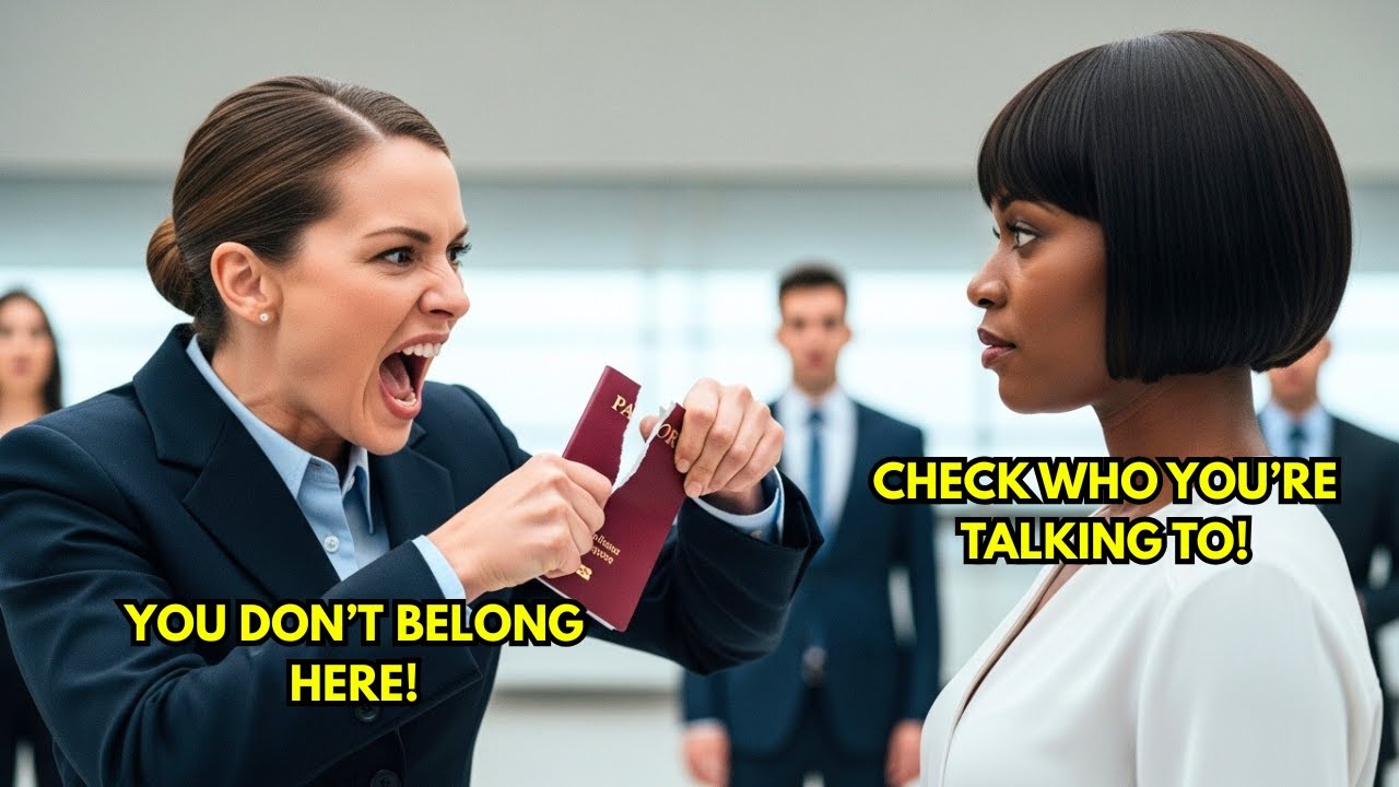 An American Airport Officer Ripped Up The Passport Of A Black Woman CEO — 32 Airports Freeze $1.3B