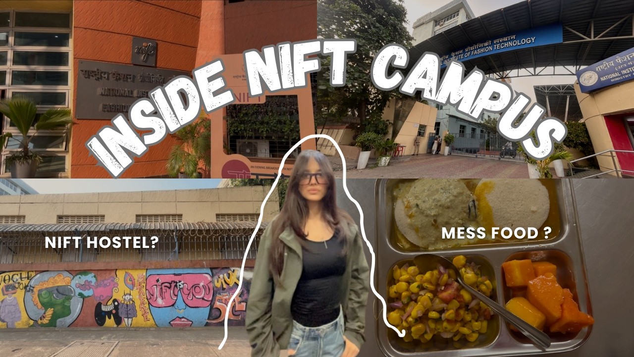 Inside NIFT, MUST WATCH #nift2026 #niftmumbai #nifthostel #niftsituationtest