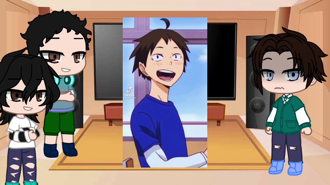 Yamaguchis bullies react(tsukiyama)