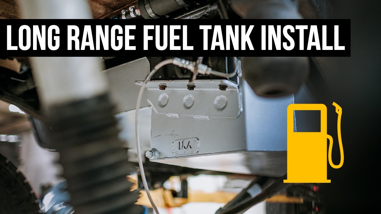 LONG RANGE AMERICA Fuel Tank and MAGNAFLOW Exhaust Installation