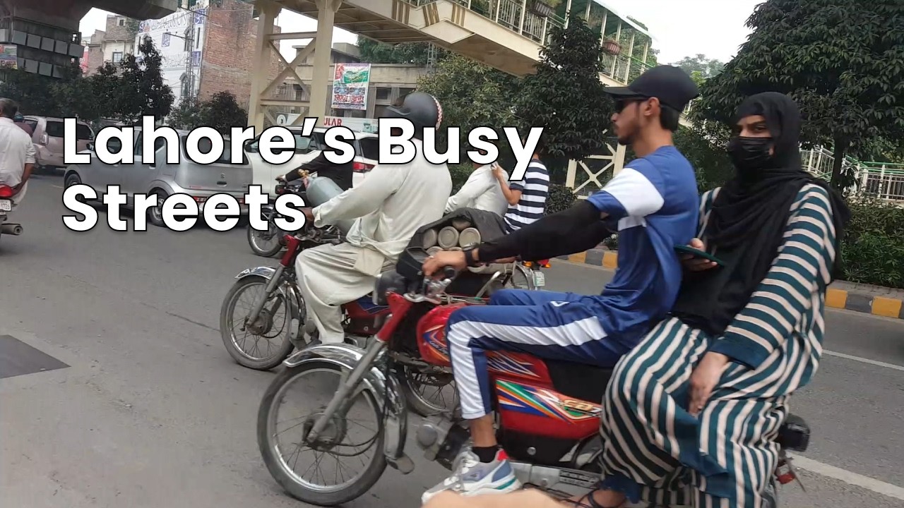 Exploring Lahore&rsquo;s Busy Streets 🌆 | Daily Commute Route | Sept 6, 2024
