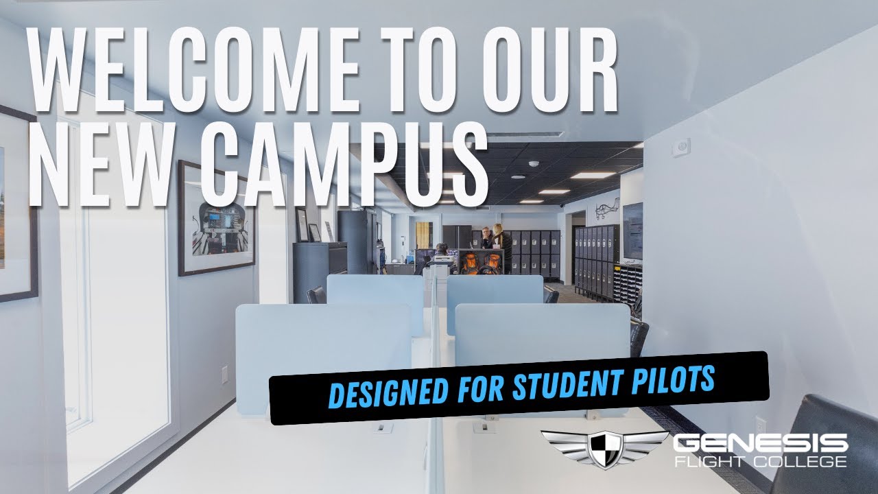 Inside the New Genesis Flight College Campus | Our New Training Space ✈️