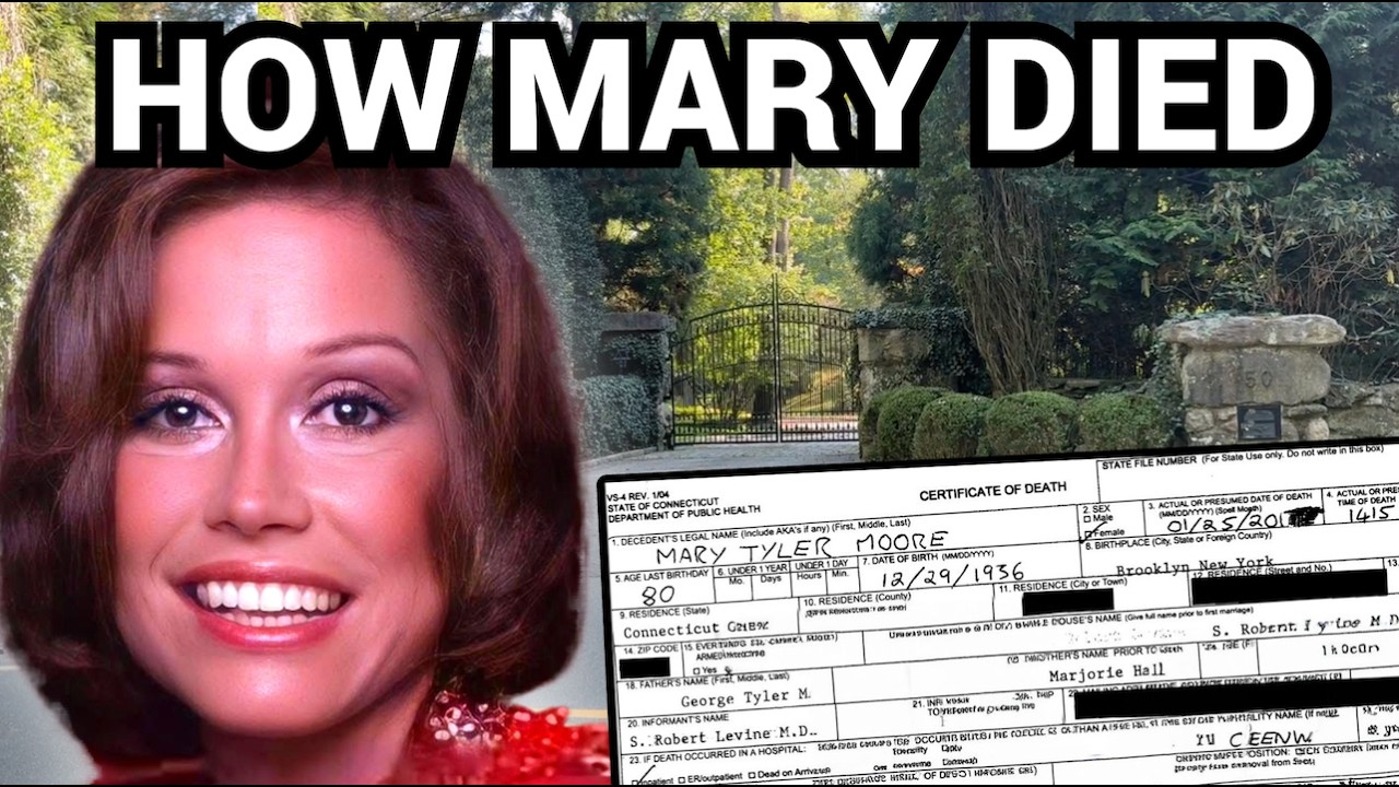 Mary Tyler Moore's Gravesite & The Tragic Details of Her Final Days
