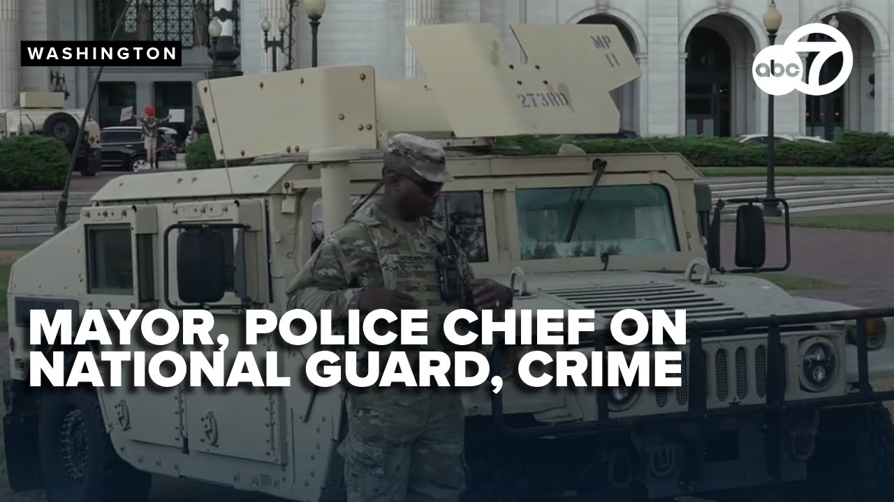 DC Mayor talks growing federal presence, and a look at recent arrest data since MPD federalization