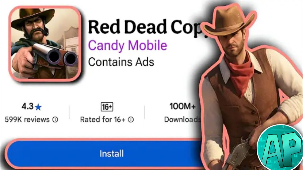 I TRIED RED DEAD REDEMPTION COPY GAME ⚡|