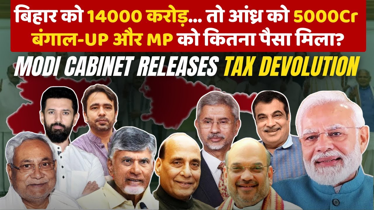 Understanding Modi Cabinet's Decision on Tax Devolution #upsc