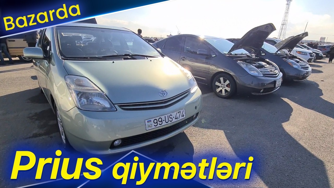 Taksi üçün maşınlar Bazarda Toyota Prius qiymətləri, Prius necə maşındı? @masinbaz @tajafarov