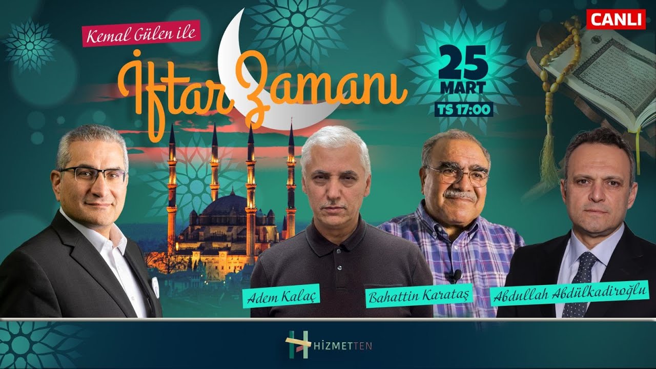 CANLI | İFTAR ZAMANI 2025 - 25. GÜN