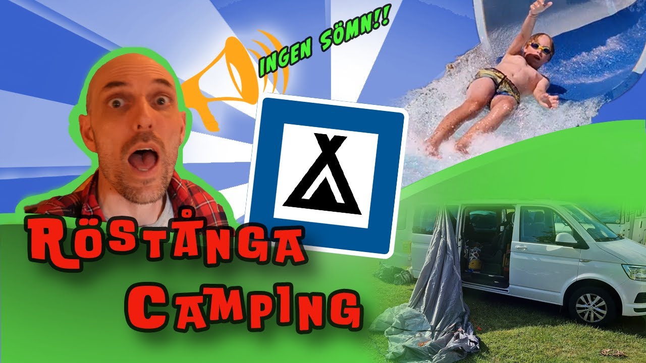 Röstånga Camping vid Söderåsen: Vlogg från vår semester