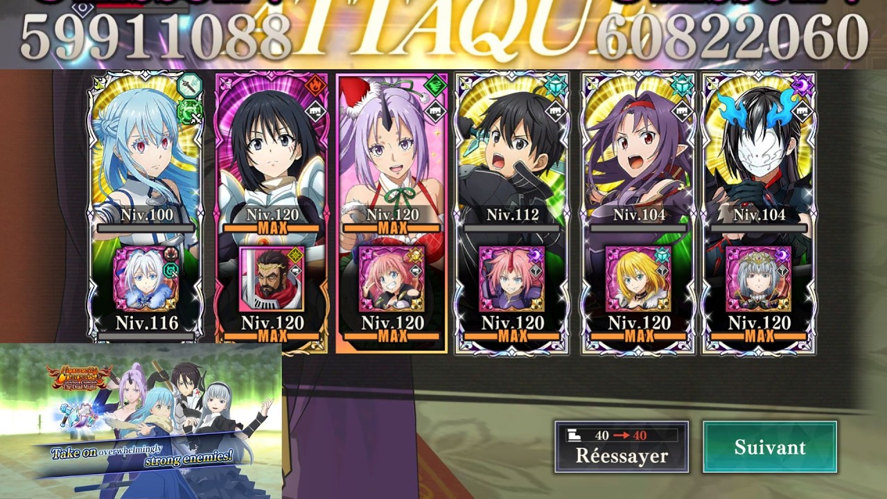 Slime Isekai Memories: Bataille céleste suprême : Puissance des antipodes, puissant ennemis magique