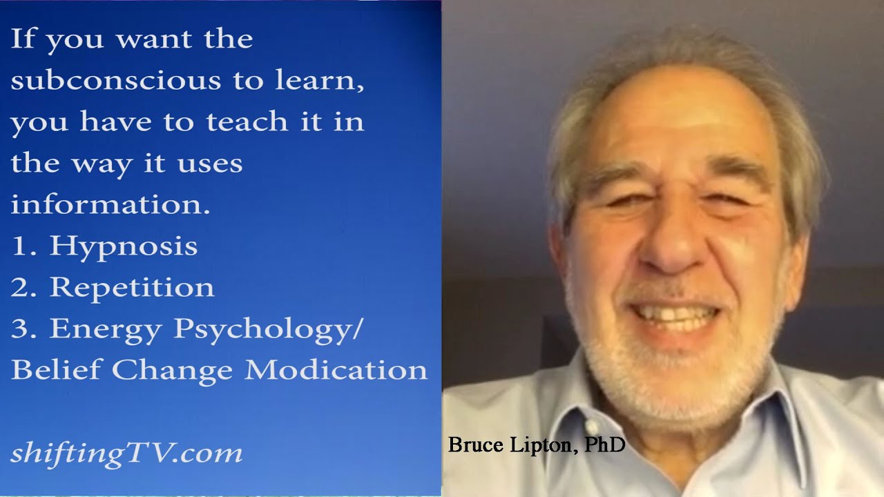 Bruce Lipton, Rewrite Subconscious Programming Quickly - ShiftingTV