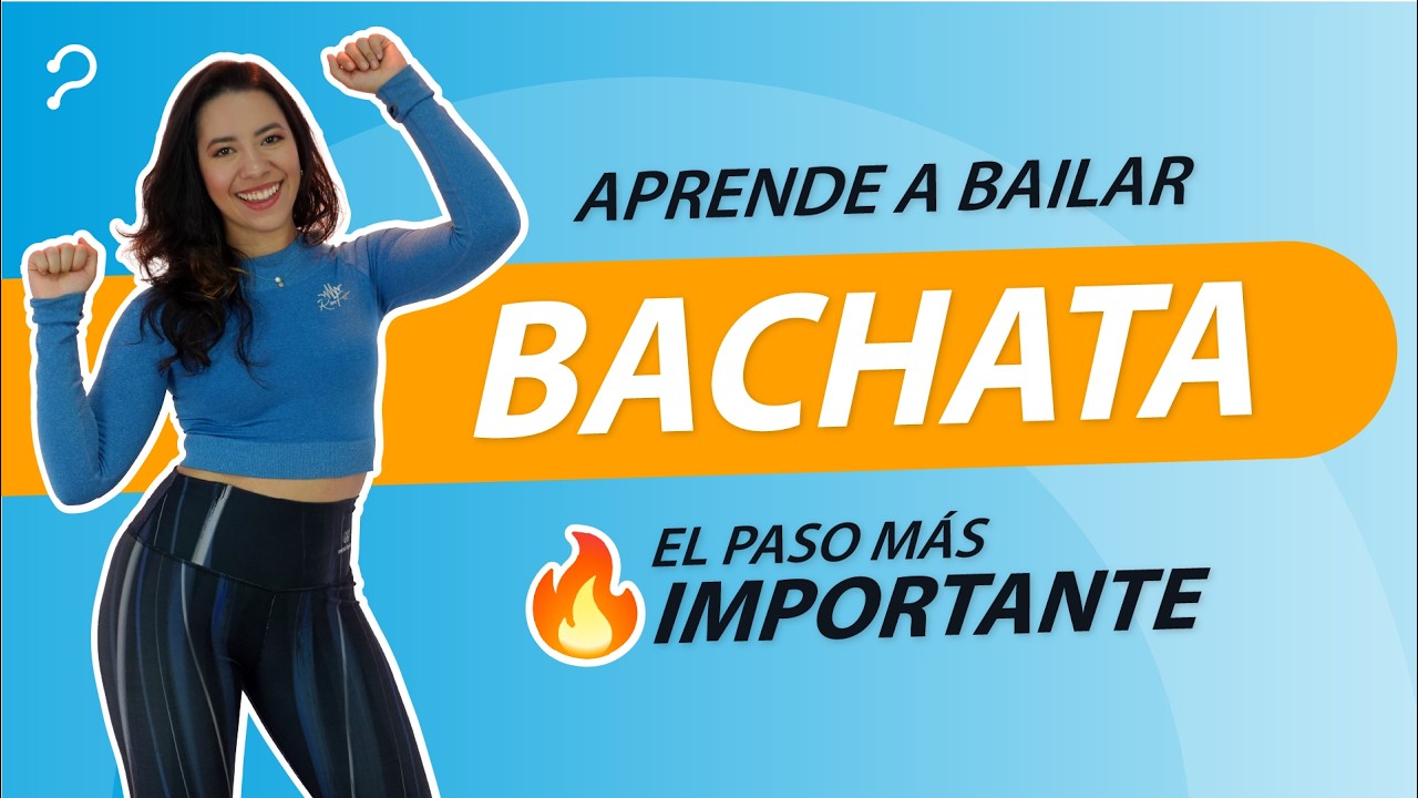 Tutorial del paso BÁSICO DE LA BACHATA (Muy detallado) 🟡