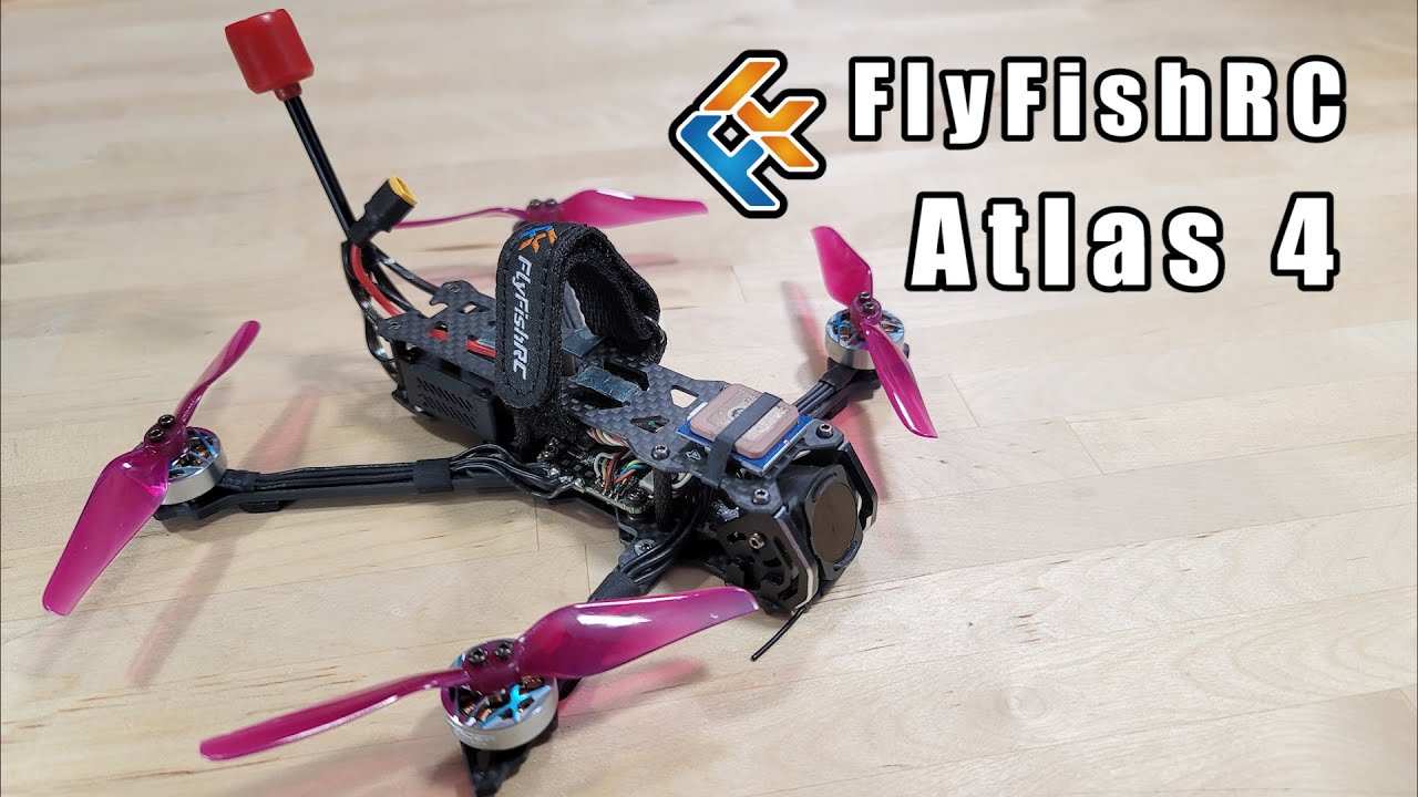 FlyFishRC Atlas 4 LR | My Favorite 4-inch Frame for O3 👍